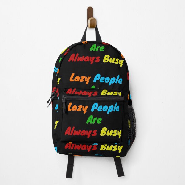 Item preview, Lazy people are always busy designed and sold by BAS257.