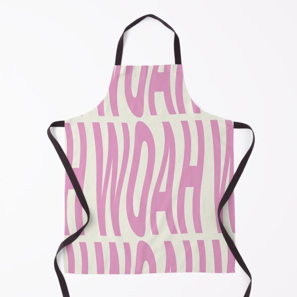 Item preview, WOAH (stylish, pastel, wavy, typographical design) designed and sold by bantaam.
