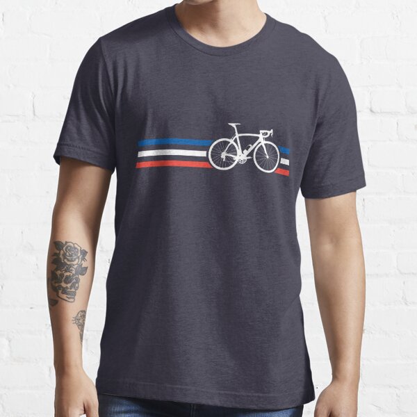 Bike Stripes French National Road Race v2 Essential T-Shirt