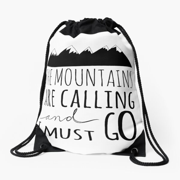 Hiking Drawstring Bag for Sale by fivestd3 | Redbubble Hiking Drawstring Bag for Sale by fivestd3