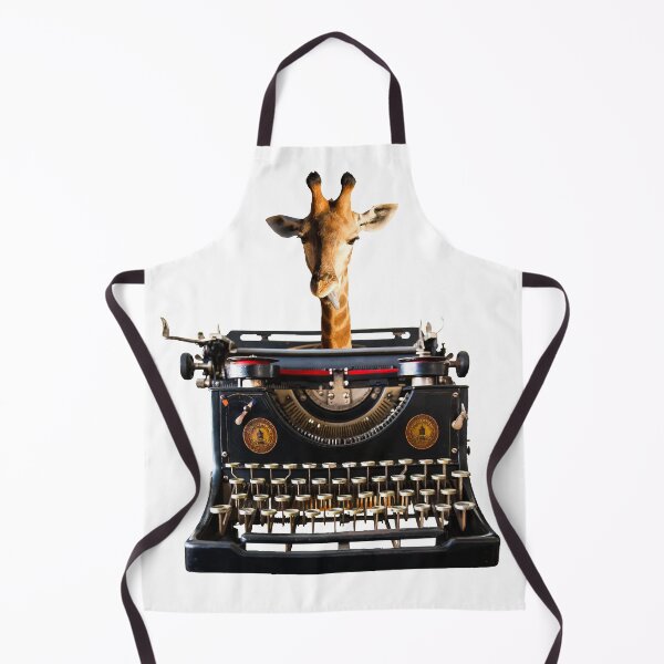 Item preview, Giraffe Typewriter Author Journalist designed and sold by Move-Art.
