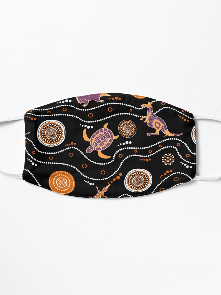 Alternate view of Authentic Aboriginal Mask