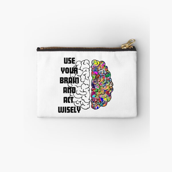 Item preview, Use your brain and act wisely designed and sold by DomenicBlair77.