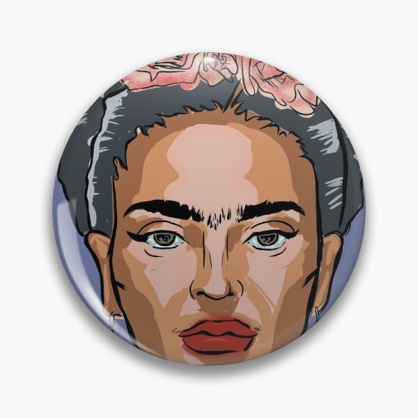 Item preview, Frida Khalo Sticker designed and sold by WamBamBunny.