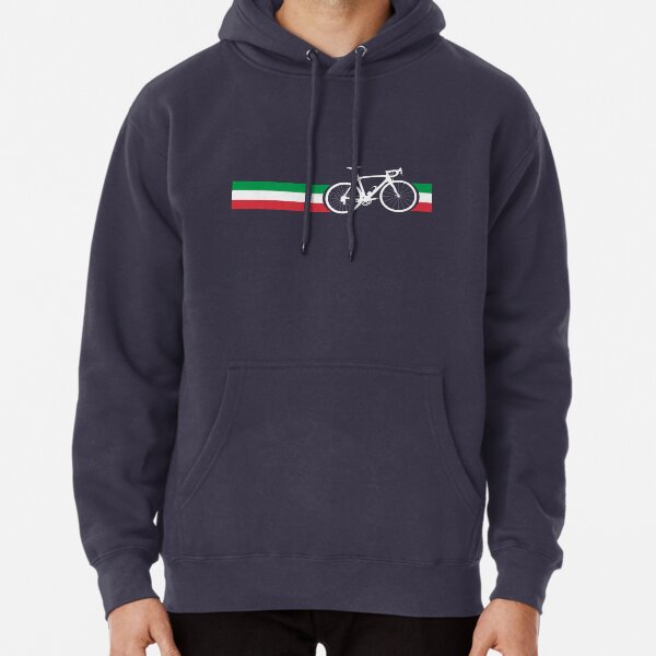 Bike Stripes Italian National Road Race Pullover Hoodie