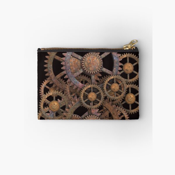 Item preview, steampunk nerd old retro game industrial gears industrialization technique rust designed and sold by originalstar.