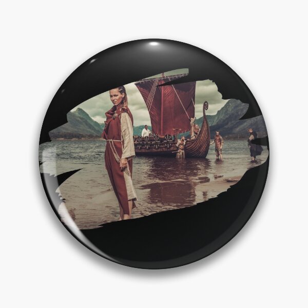 Item preview, Viking Woman and Drakkar Longship designed and sold by Orkneyology.
