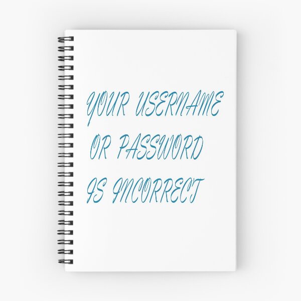 Item preview, Wrong username or password designed and sold by IVEKDESIGN.