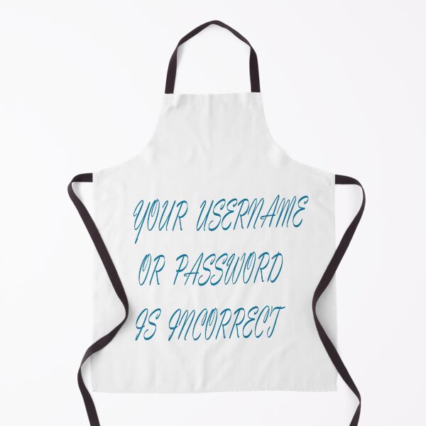 Item preview, Wrong username or password designed and sold by IVEKDESIGN.
