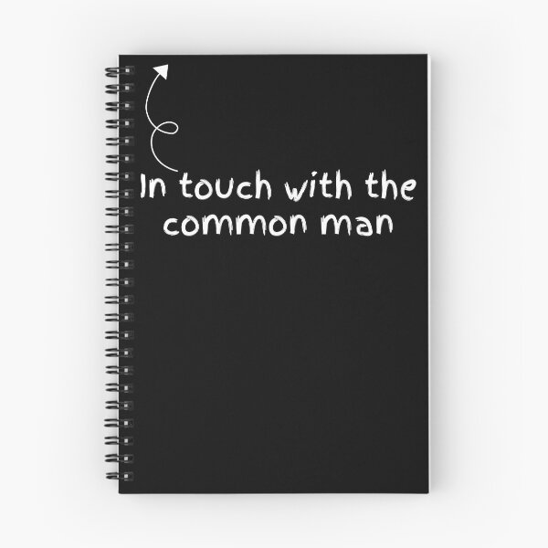 Item preview, In touch with the common man white designed and sold by hayleyrolfe.