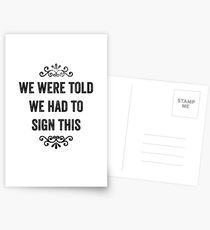 Signature Collections Snarky Card & More Postcards