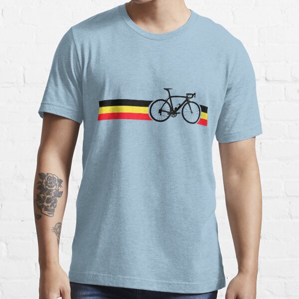 Bike Stripes Belgian National Road Race Essential T-Shirt