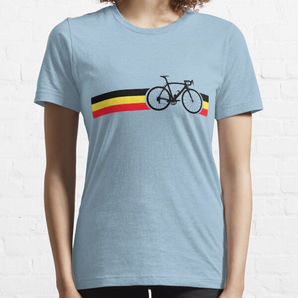 Bike Stripes Belgian National Road Race Essential T-Shirt