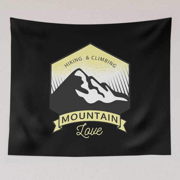 Item preview, Hiking and climbing mountain love designed and sold by Piztees.