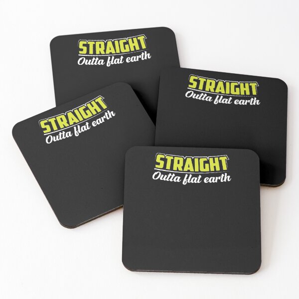 Item preview, Straight outta flath earth shirt designed and sold by Grinover.