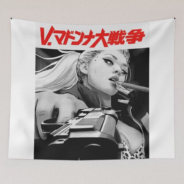 Item preview, Yakuza Japanese Cyberpunk Girl Vaporwave Urban Style designed and sold by OWLvision33.