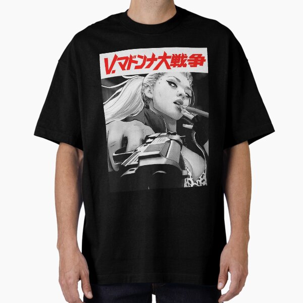 Vista previa del artículo con la obra «Yakuza Japanese Cyberpunk Girl Vaporwave Urban Style», diseñado y vendido por OWLvision33.