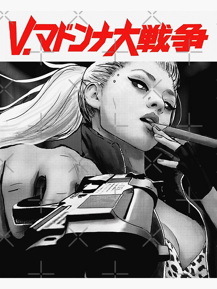 "Yakuza japanisches Cyberpunk-Mädchen Vaporwave Urban Style" Sticker