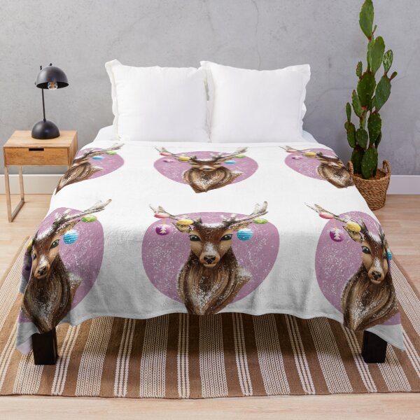 Item preview, Cute deer in winter designed and sold by Jelena Slijepcevic.
