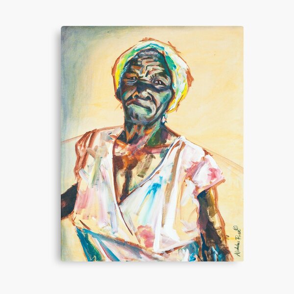 Pentimenti (Ms. Beryl) Canvas Print