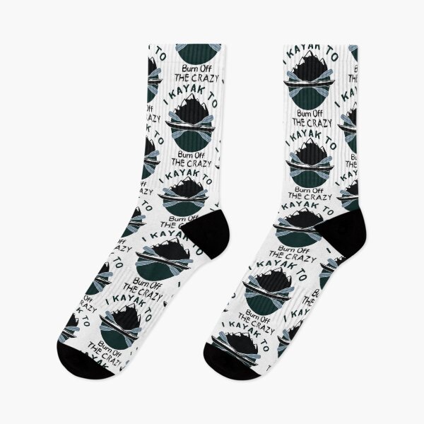 Item preview, I Kayak to Burn Off the Crazy - Kayaking  - I love Kayaking   designed and sold by Hannah  Pillic.