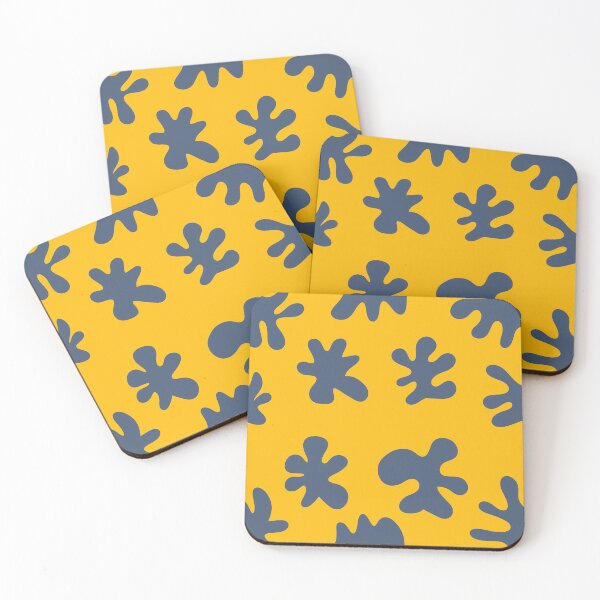 Item preview, Yellow blue natural pattern designed and sold by jsebouvi.