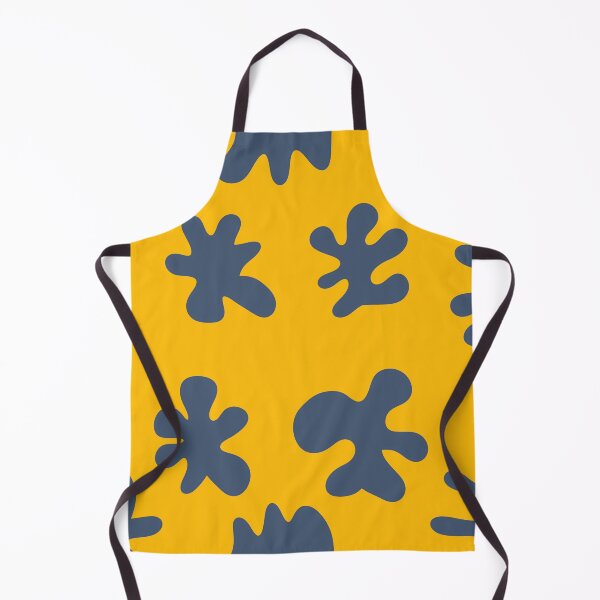 Aperçu de l'œuvre Motif naturel bleu jaune créée et vendue par jsebouvi.
