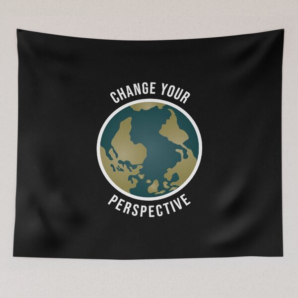 Item preview, Change Your Perspective Upside Down World Map designed and sold by Siiiiichfried.