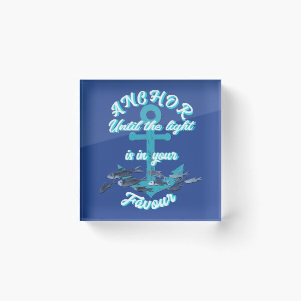 Item preview, Anchor Until The Light Is In Your Favour designed and sold by Inspiretouplift.