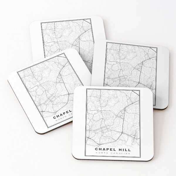 Item preview, Chapel Hill Map designed and sold by Tamas Das.