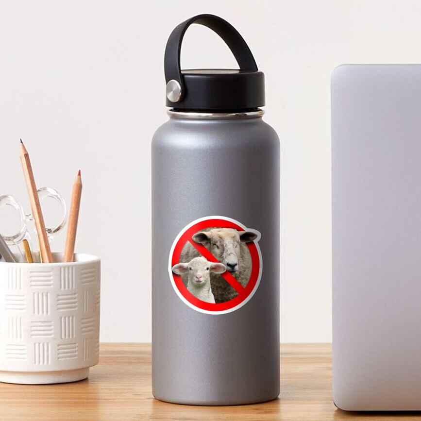 Don't be A Flock of Sheep Sticker