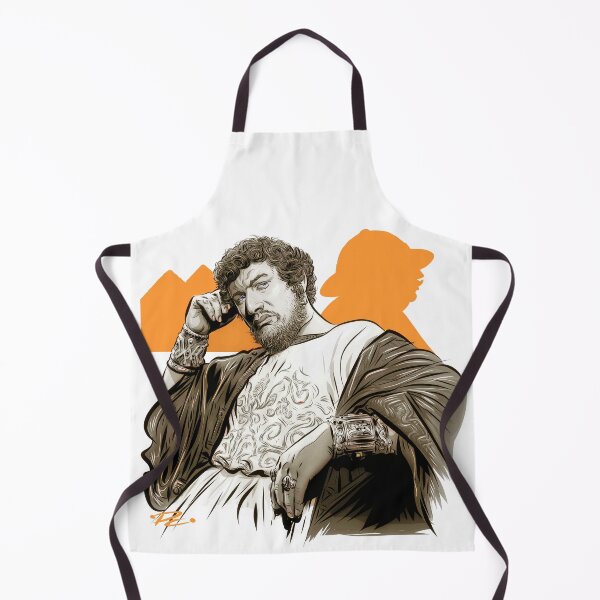 Item preview, Peter Ustinov - An illustration by Paul Cemmick designed and sold by TIGERDAVER.