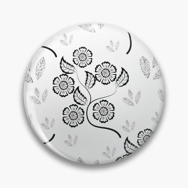 Item preview, simple but funky floral pattern designed and sold by House of Hartz by: Dominique11.