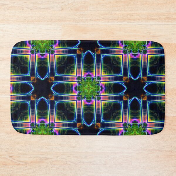 Item preview, Blazing Neon Color Patterned Kaleidoscope designed and sold by allthingsnatura.