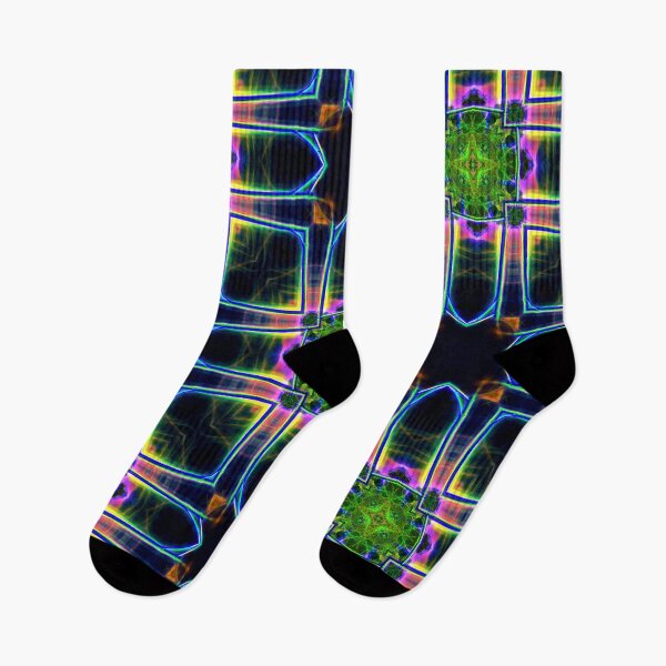 Artikelvorschau, Blazing Neon Color Patterned Kaleidoscope entworfen und verkauft von allthingsnatura.