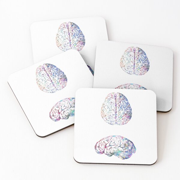 Item preview, Human Brain Anatomy Side and Upside View designed and sold by EvasDreams.