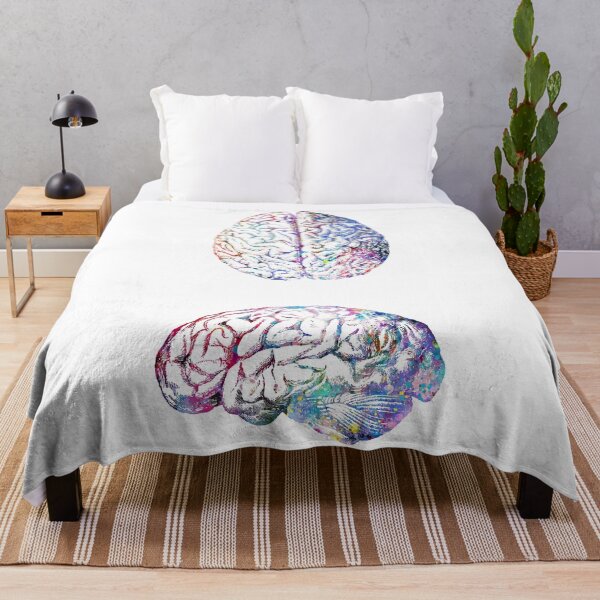 Item preview, Human Brain Anatomy Side and Upside View designed and sold by EvasDreams.