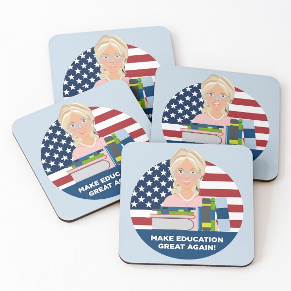Item preview, Jill Biden Illustration-Make Education Great Again designed and sold by HeraAndKosmos.