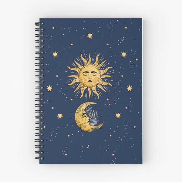 Item preview, Sun and Moon (Deep Blue) designed and sold by twinklestrokes.