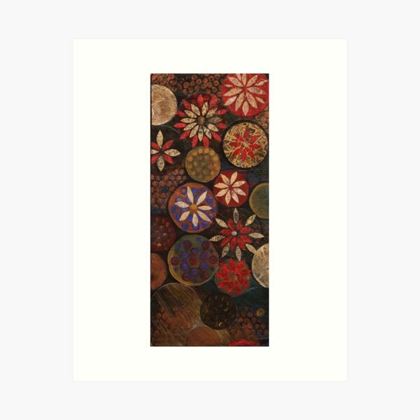 Flower Pattern II Art Print