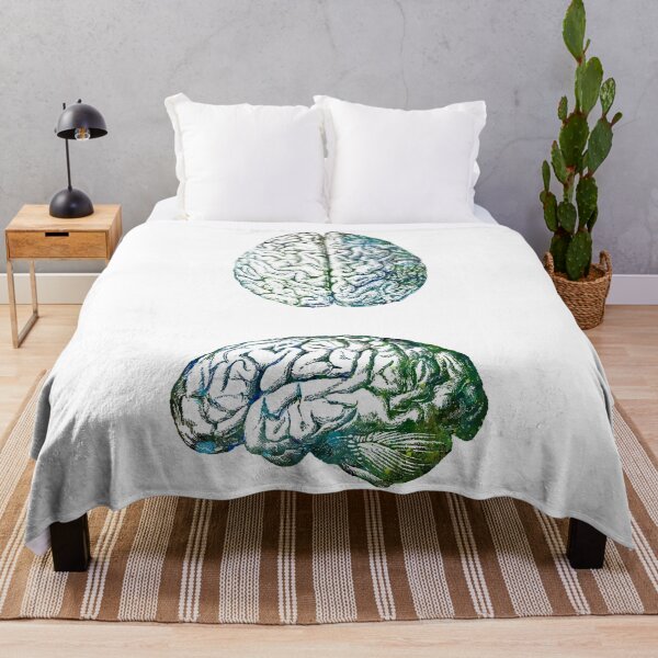 Item preview, Human Brain Anatomy Side and Upside View designed and sold by EvasDreams.