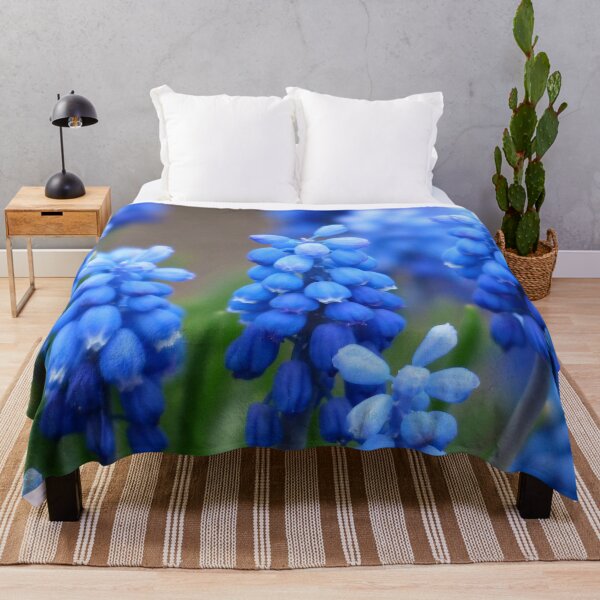 Item preview, Blue flowers Comforter designed and sold by Lallz-Comforter.