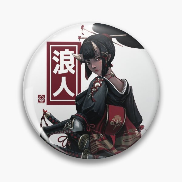 Item preview, Japanese Ninja Geisha Samurai Girl designed and sold by OWLvision33.