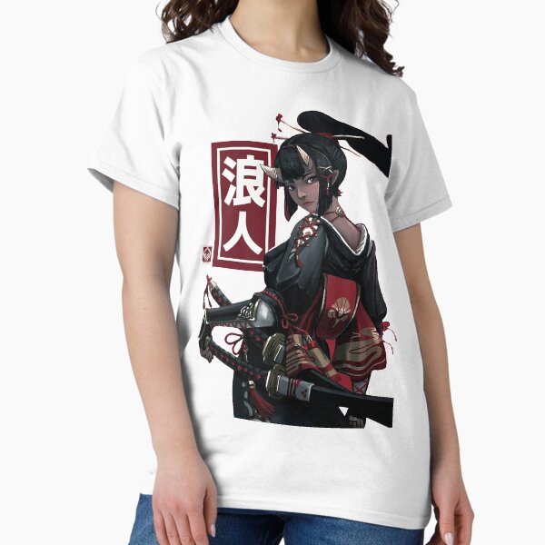 Item preview, Japanese Ninja Geisha Samurai Girl designed and sold by OWLvision33.