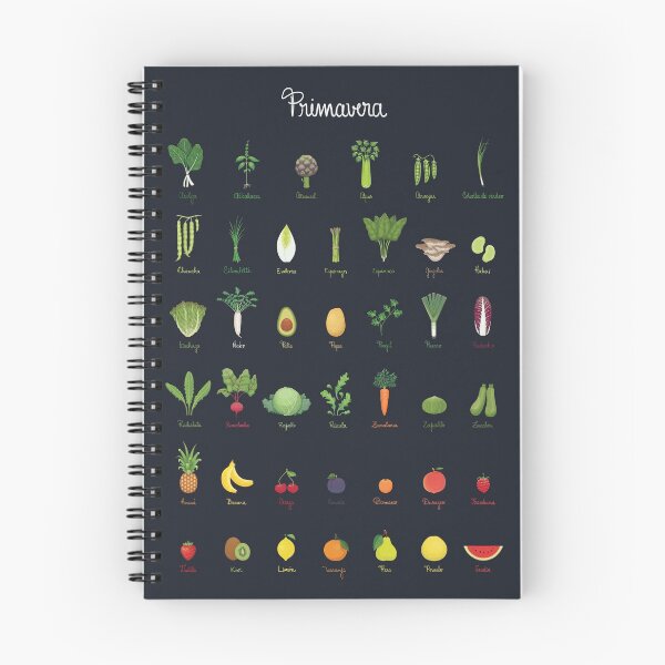 Item preview, Spring - Seasonal Fruits and vegetables designed and sold by FlorCebolla.