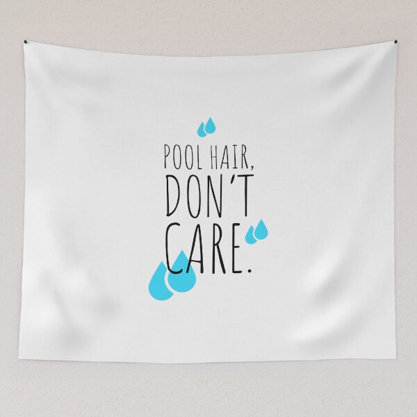 Item preview, POOL HAIR - DON'T CARE - SUMMER LIFE - COOL - designed and sold by Tropical Blood.
