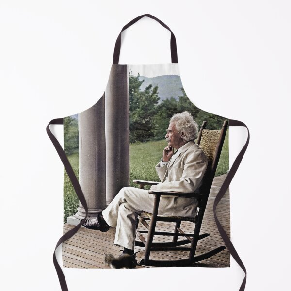 Item preview, Mark Twain 1906 colorized photo designed and sold by KAI-Studio.