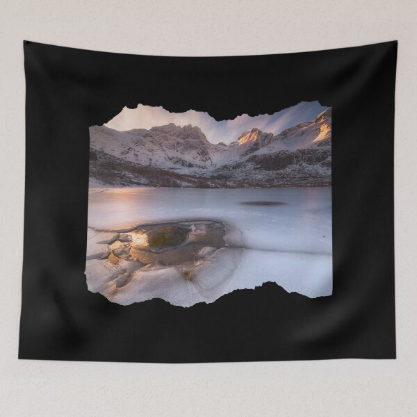 Item preview, Mountains of Fire and Ice - Peaceful Nature Scenes designed and sold by Orkneyology.