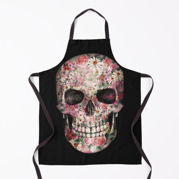 Item preview, Floral Psychedelic Colored Abstract  Skull designed and sold by BritzShop.