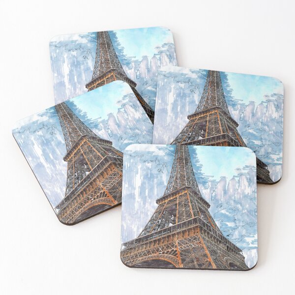 Item preview, Eiffel Tower Low Angle. For Paris Lovers. designed and sold by ColortrixArt.